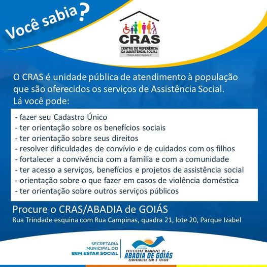 Para que serve o CRAS?