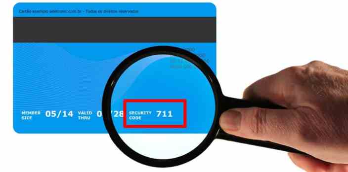 o que é o código de segurança do cartão de crédito