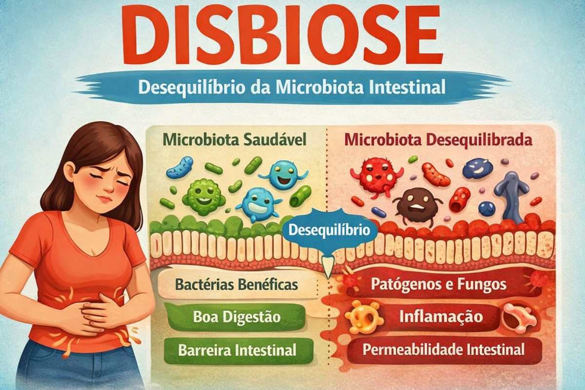 o que é disbiose intestinal