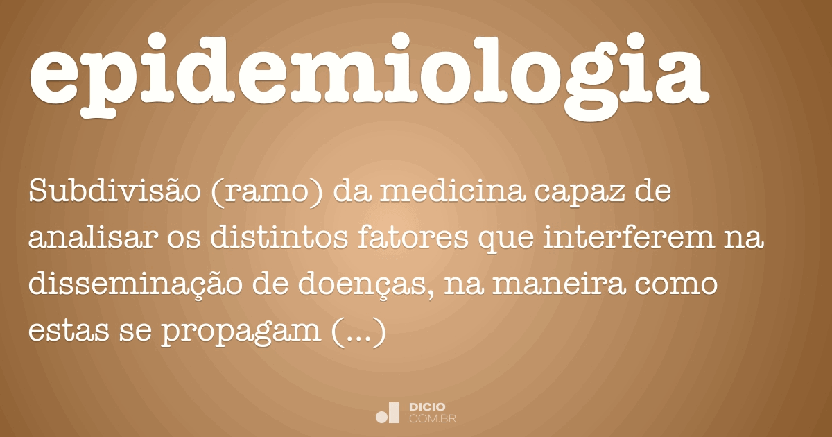 o que estuda a epidemiologia