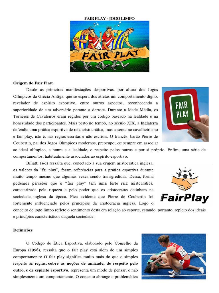 o que é fair play