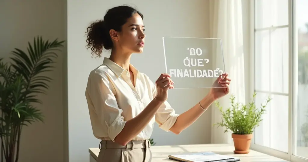 O que é finalidade: a chave para sair do piloto automático