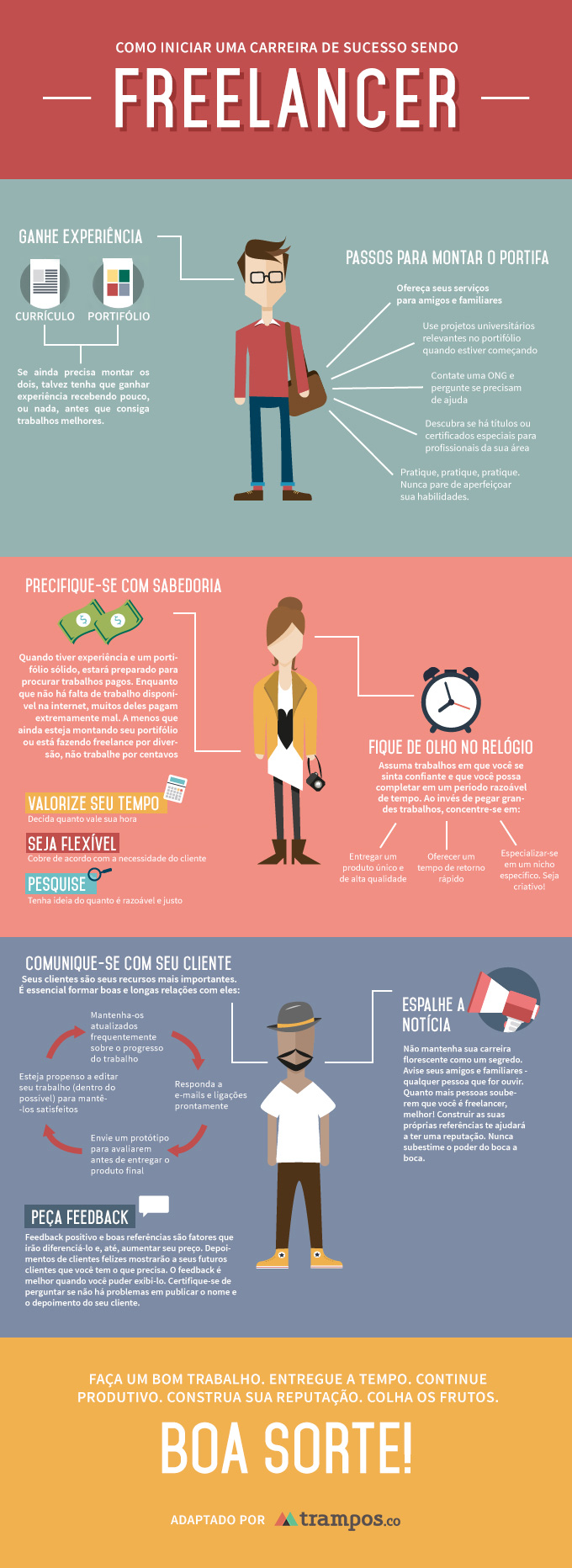 melhores áreas para ser freelancer