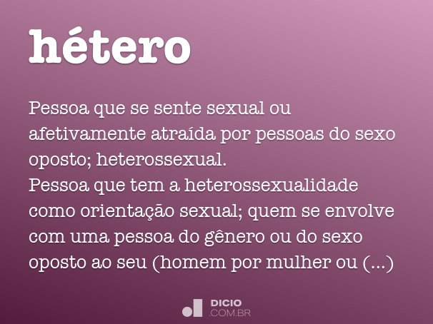 o que é hétero