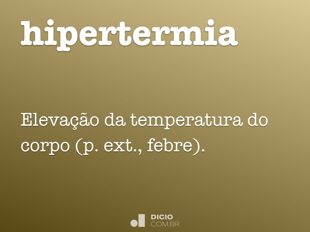 hipertermia em crianças