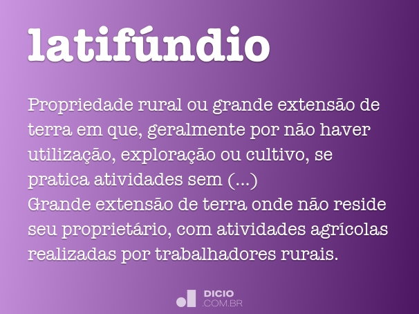 erros comuns ao definir latifúndio
