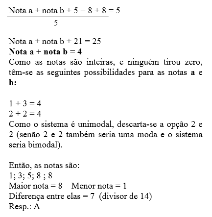conjunto de dados sem moda