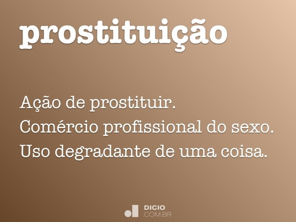 o que é prostituição