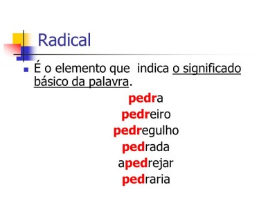 o que é radical