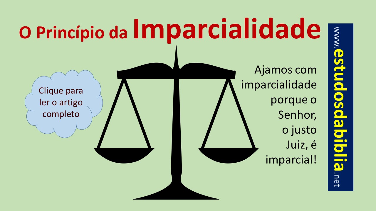 o que é ser imparcial