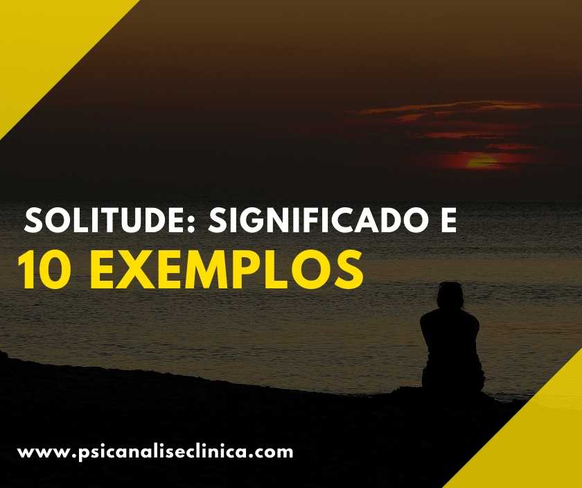 o que é solitude