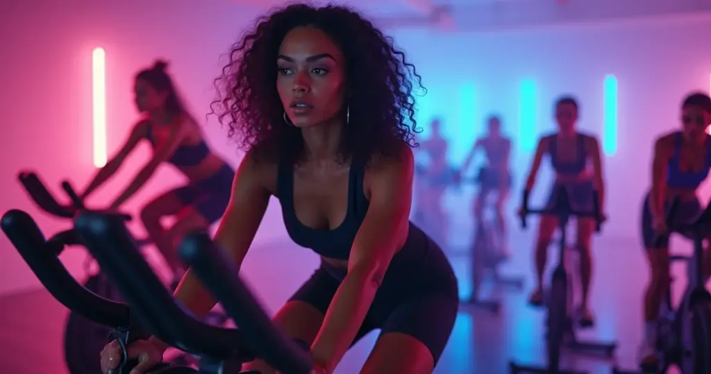 O que é spinning: o treino que queima 800 calorias sem machucar suas articulações O que é spinning: o treino que queima 800 calorias sem machucar suas articulações