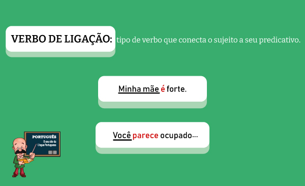 o que são verbos de ligação
