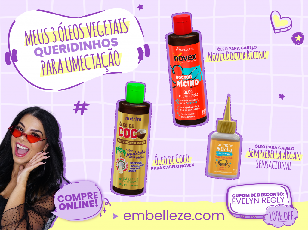 óleos para umectação capilar