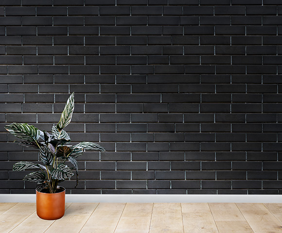 parede de tijolinho fake