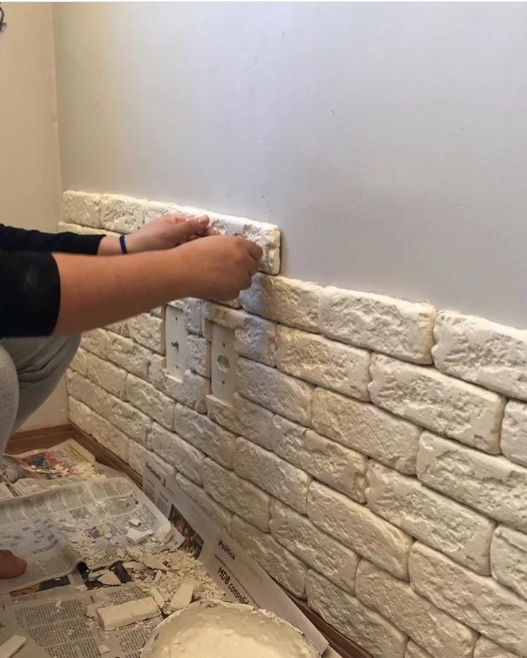 erros comuns ao fazer parede de tijolinho fake