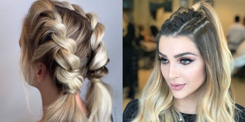 penteados soltos com acessórios