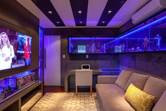 ideias de decoração quarto tema cinema