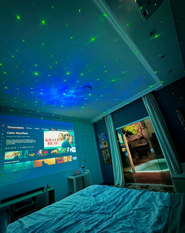 ideias de decoração quarto tema cinema