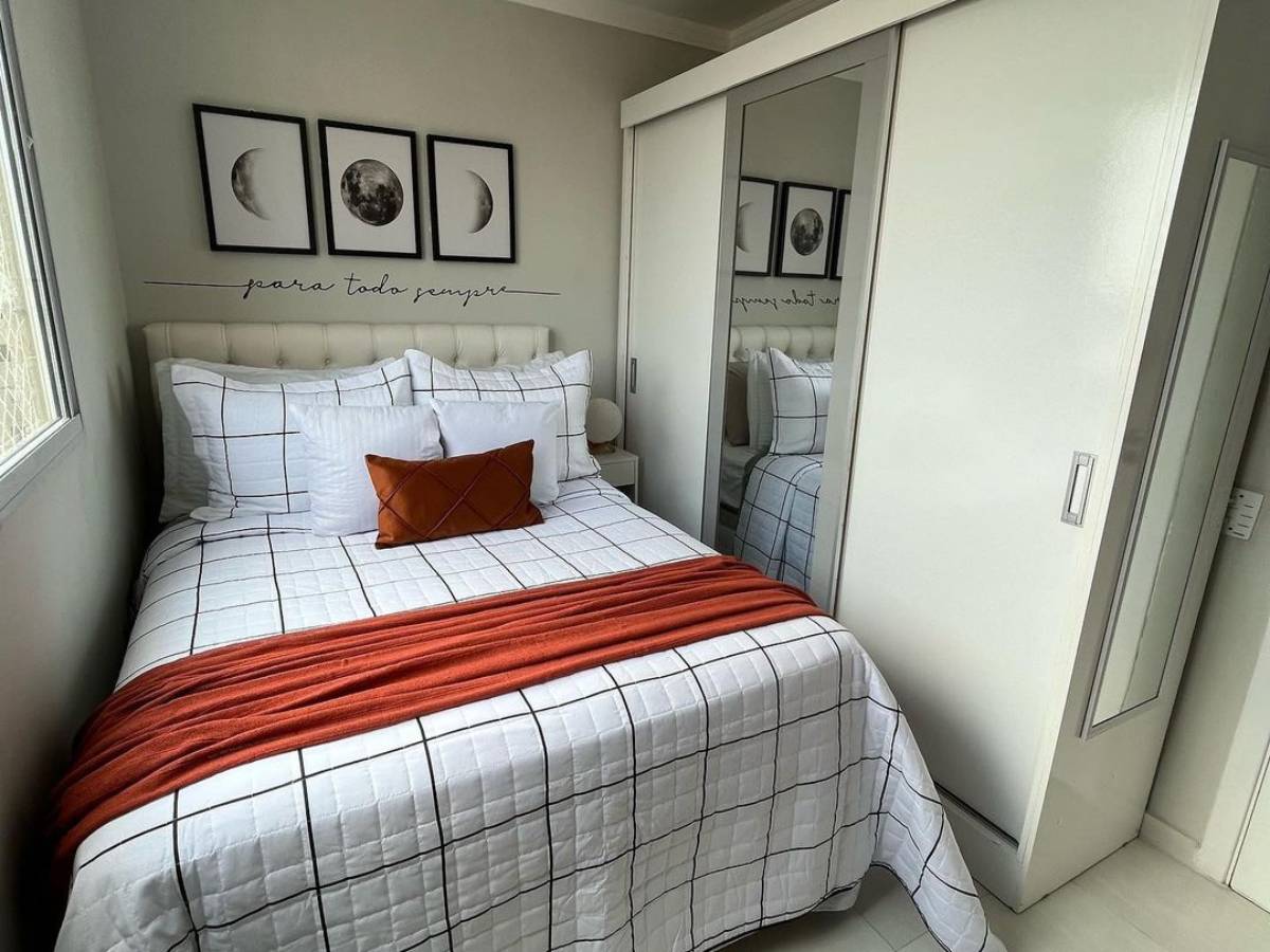 erros ao planejar quarto de casal pequeno