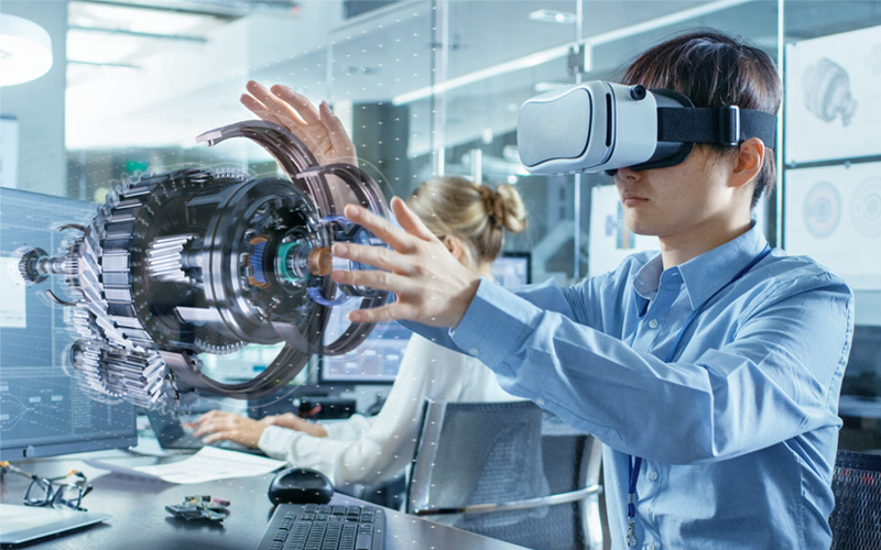 diferença realidade virtual aumentada