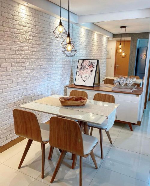 quanto custa decorar sala de jantar pequena moderna