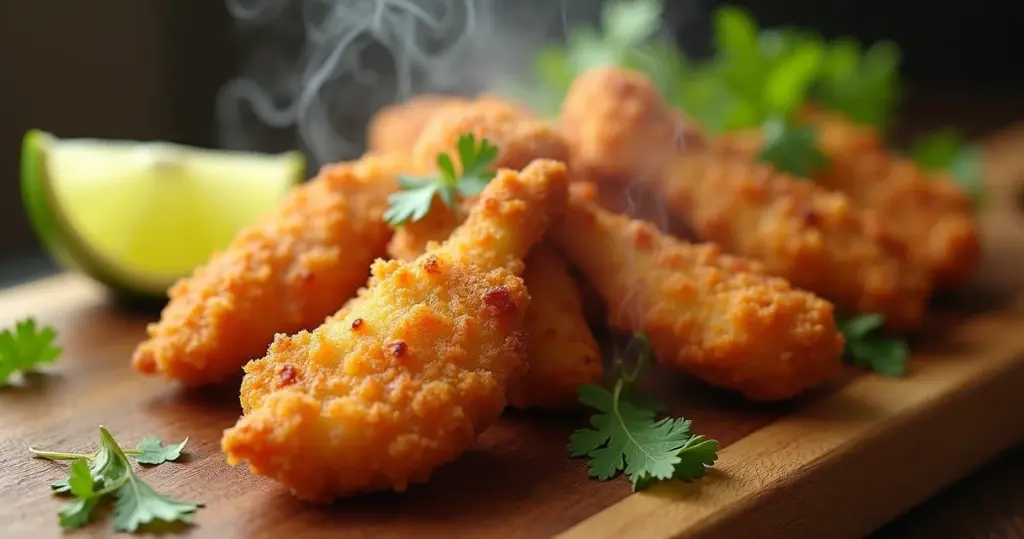 Sambiquira de frango o que é: o petisco crocante que custa pouco e rende muito Sambiquira de frango o que é: o petisco crocante que custa pouco e rende muito