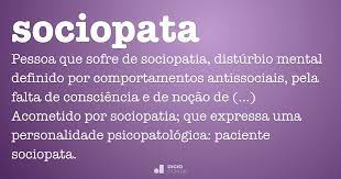 sociopata o que é