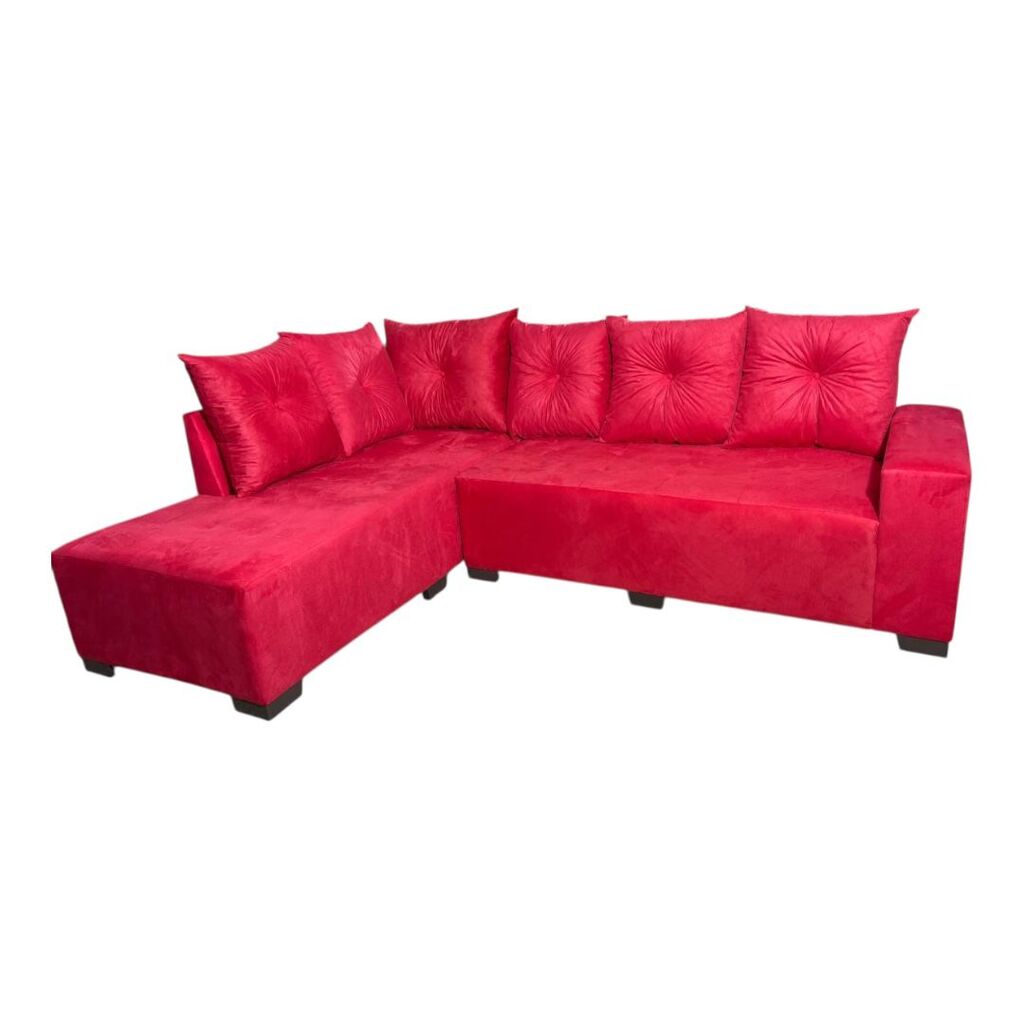 sofá de canto 6 lugares