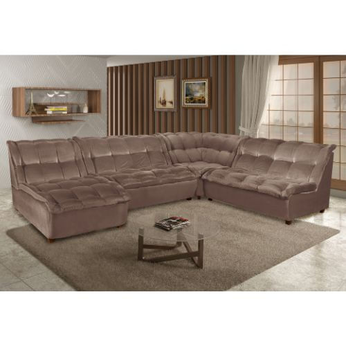 sofá de canto moderno