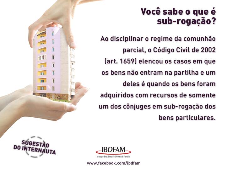 substituição de bens na partilha