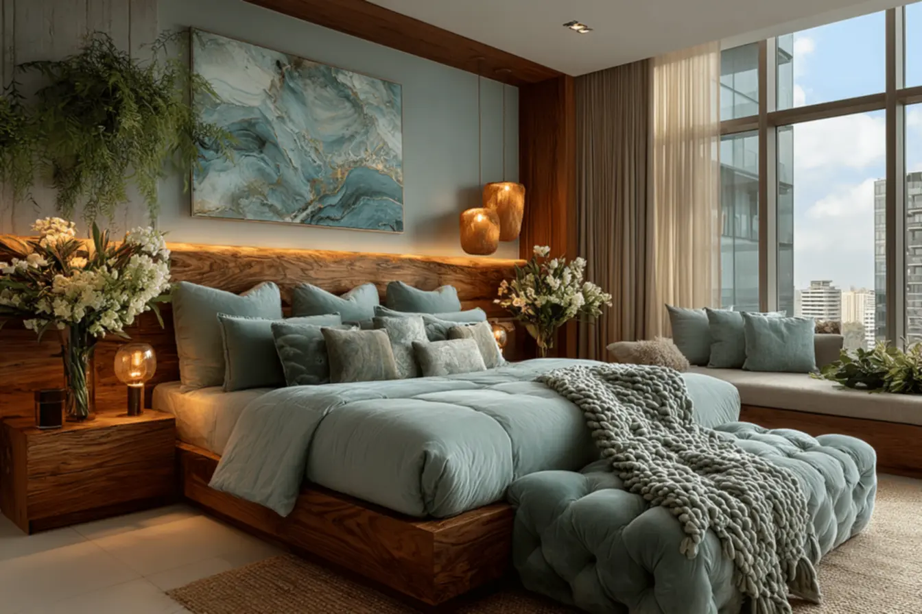 tendencias decoracao quarto 2026 cores