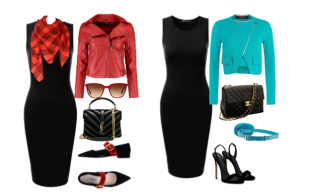 preço vestido tubinho preto de marca