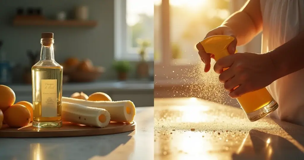 Vinagre de álcool é o mesmo que vinagre branco? O detalhe que muda tudo na sua limpeza